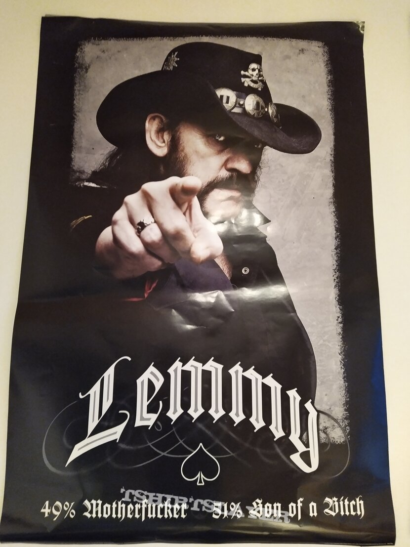 Motörhead Lemmy poster
