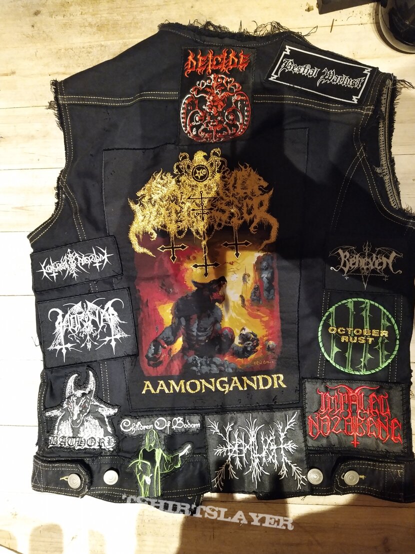 Iron Maiden WIP vest update | TShirtSlayer TShirt and BattleJacket Gallery