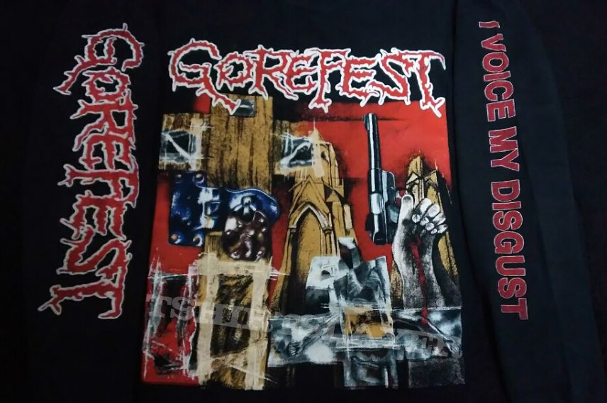 SOLD GOREFEST- False 1993  Tour Long Sleeve in L . Sell 