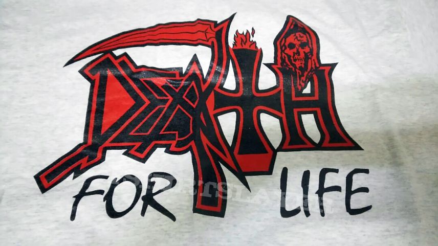 SOLD - DEATH- Death for Life Vintage T-shirt