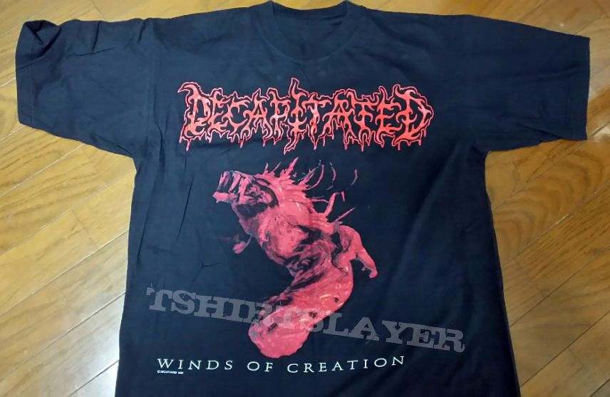 - SOLD - DECAPITATED - Winds of Creation in 2000 Original Tee in XL - SOLD - DECAPITATED - Winds of Creation in 2000 Original Tee in XL