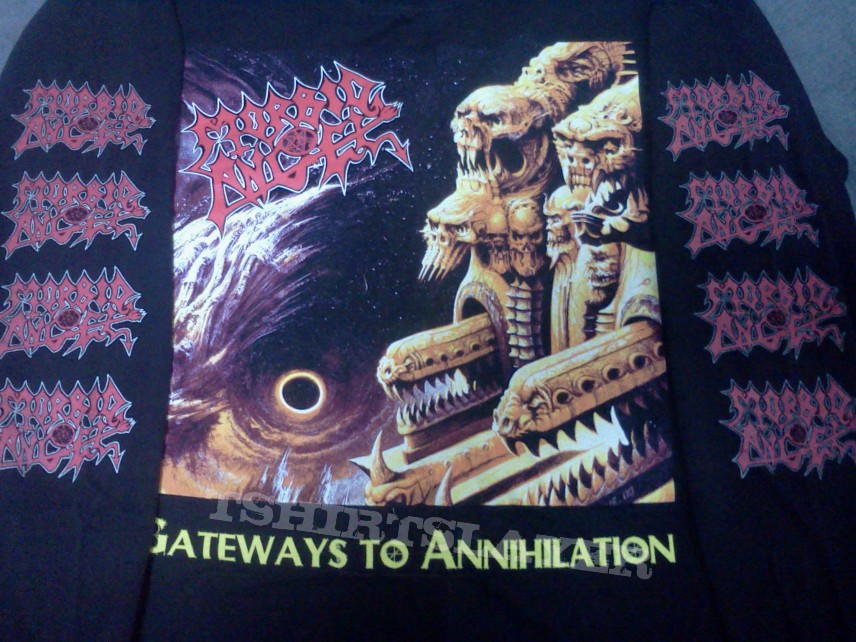 -SOLD- Morbid Angel -Gateways to Annihilation Tour Long Sleeve . size XL