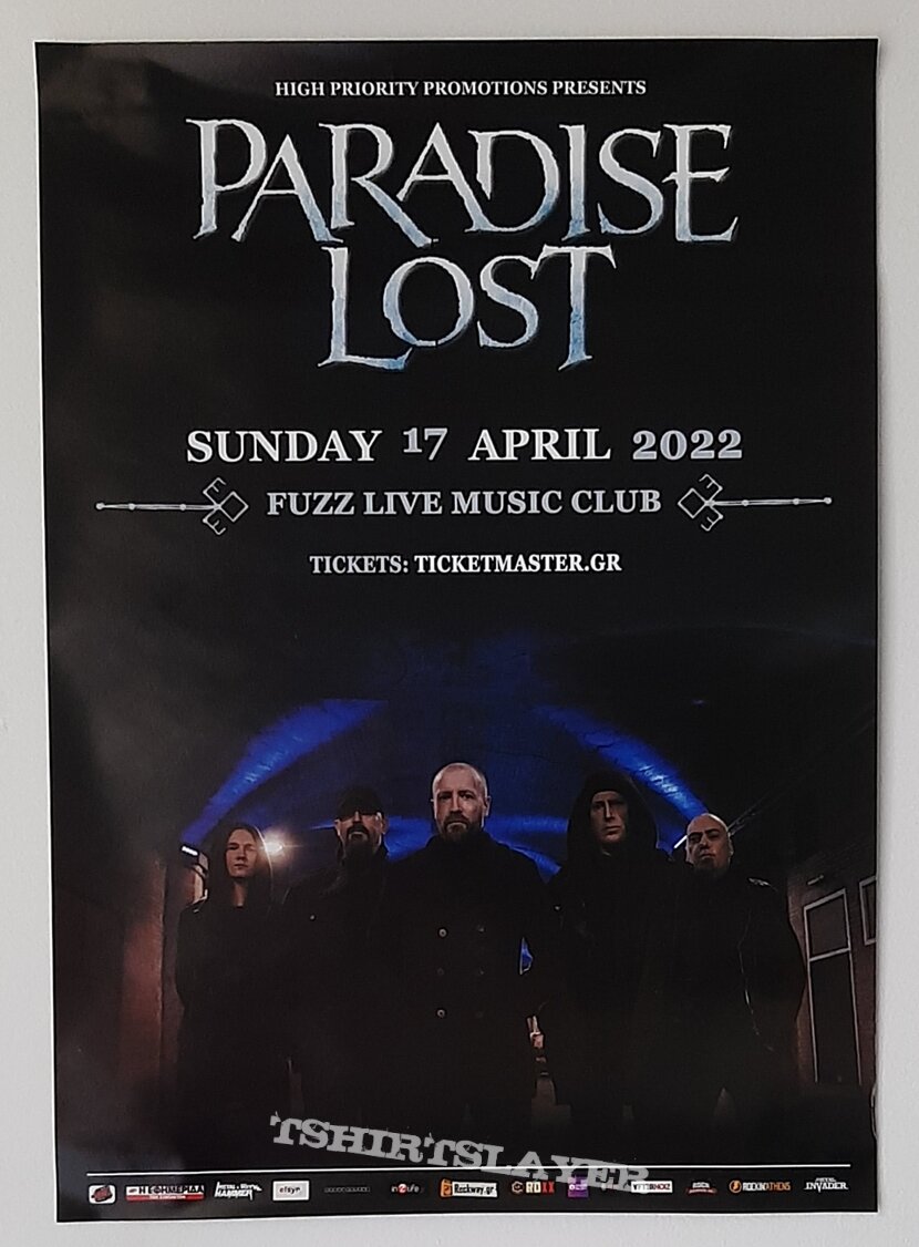 PARADISE LOST Tour Poster 2022