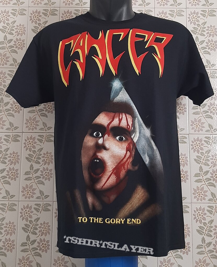 CANCER To The Gory End MEDIUM Double-sided T-shirt