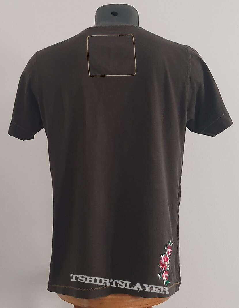 BLACK SABBATH Paranoid T-shirt with strass, beads + glitter print by RINGSPUN