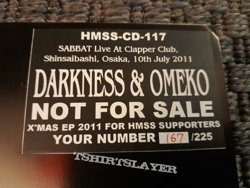 Sabbat Darkness &amp; Omeko 7&quot; EP