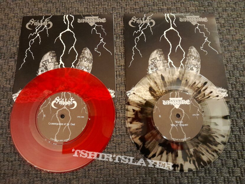 Sabbat / Unpure The Unpurest Sabbatical Splitombstone 7&quot; EP 