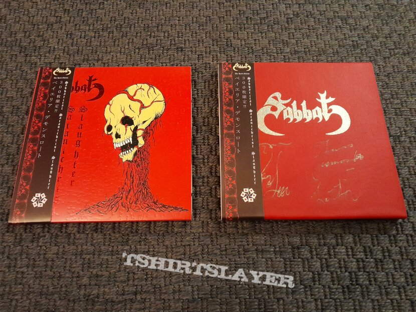 Sabbat Sabbatical Satanichrist Slaughter 3 x 6&quot; Box (Special &amp; Band Version)