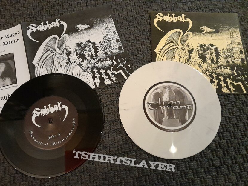 Sabbat Sabbatical Milanonslaught 7&quot; EP (Black &amp; Marble)