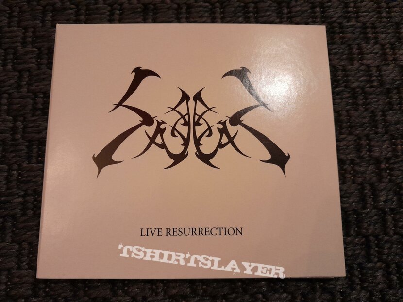 Sabbat Live Resurrection Die Hard LP, Japan LP + CD