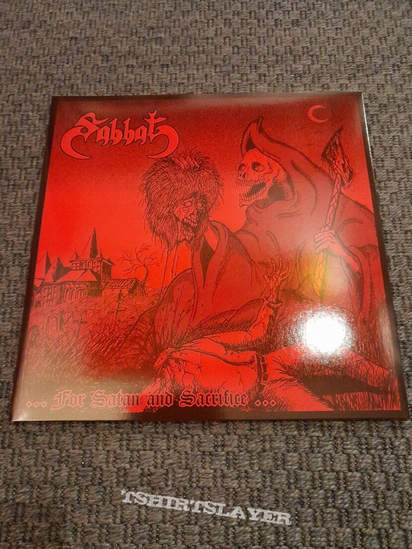 Sabbat ...For Satan And Sacrifice... LP Complete Set