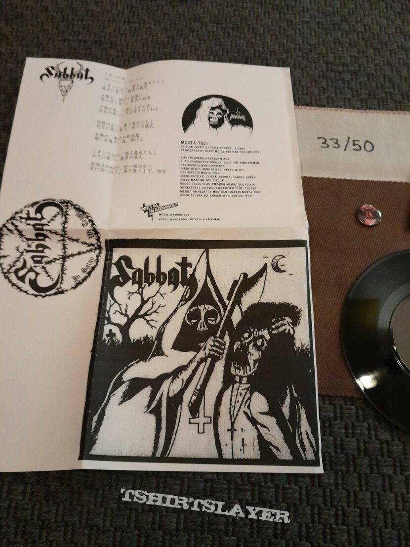 Sabbat Finnish Demonslaught 7&quot; EP (Die Hard Version)