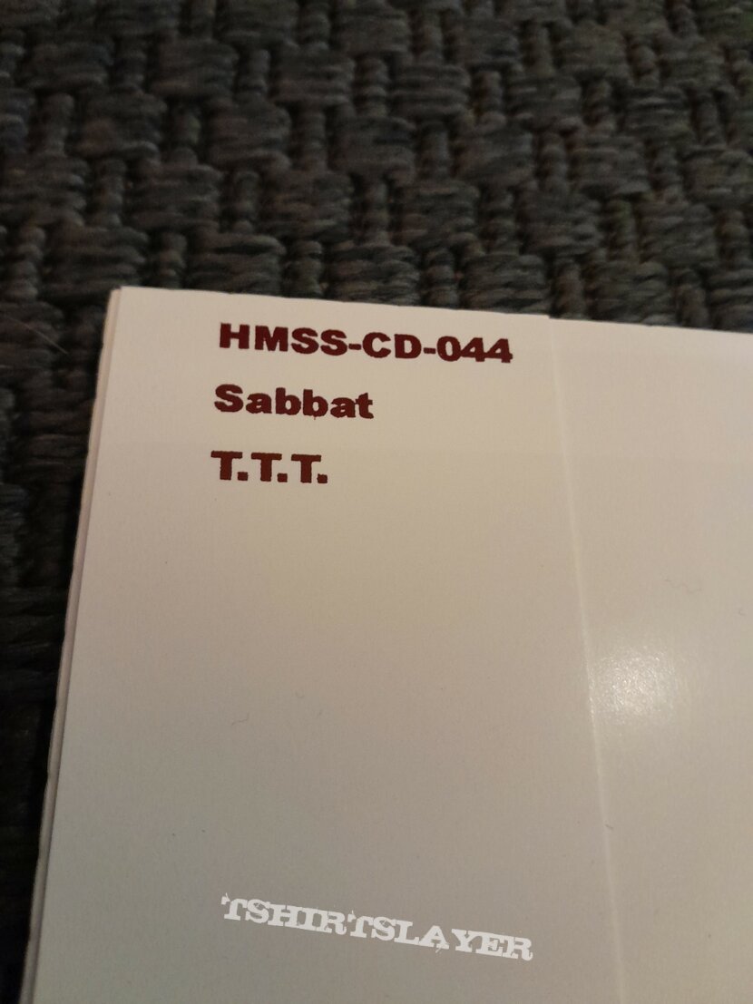 Sabbat Tribute To Temis LP