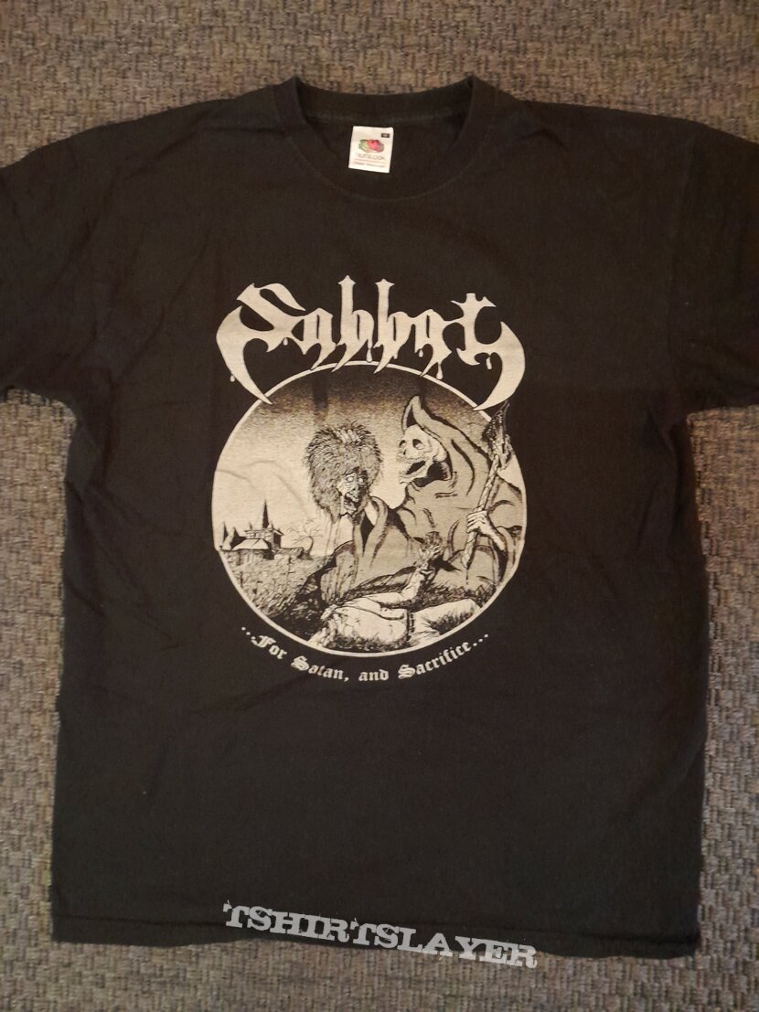 Sabbat ...For Satan And Sacrifice Shirt