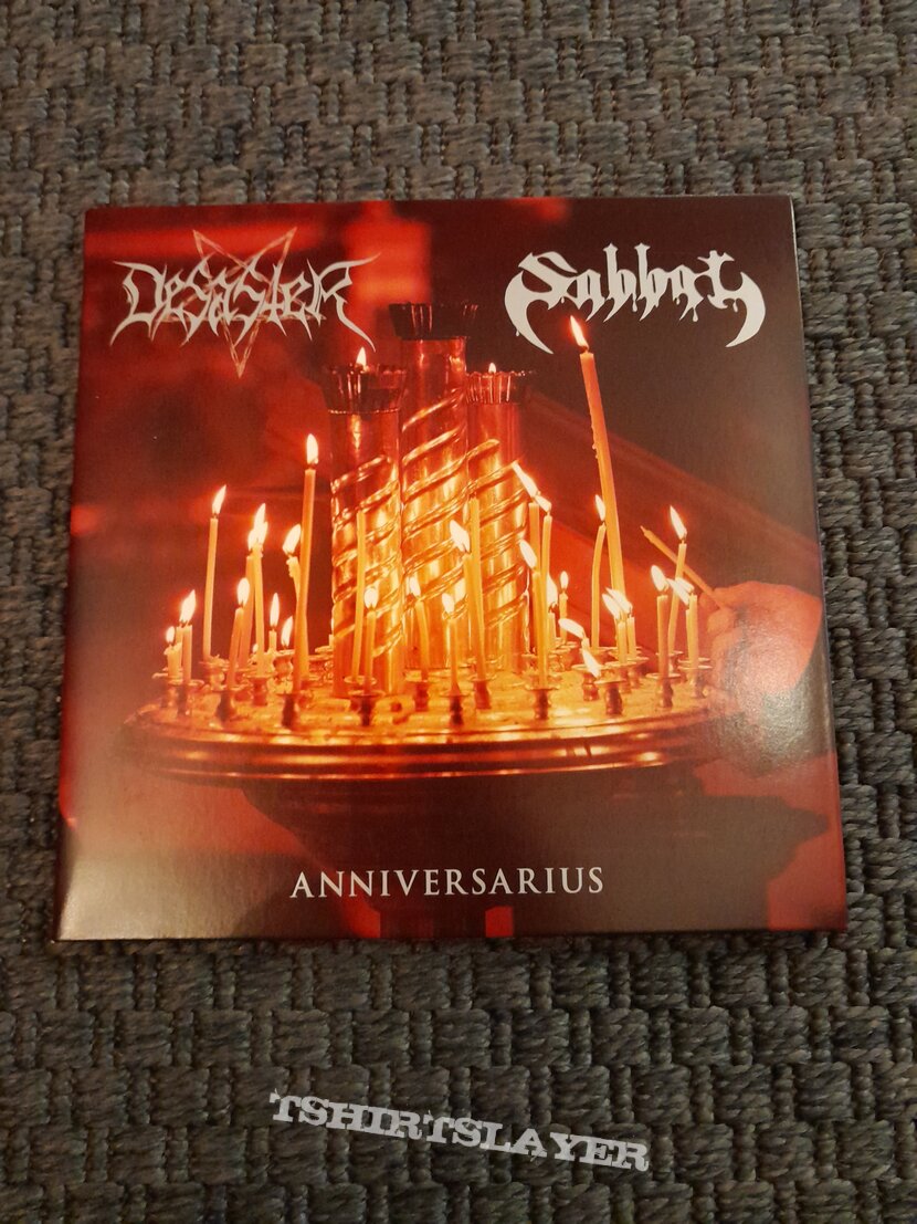 Desaster / Sabbat  Anniversarius 7&quot; EP (Complete Set)