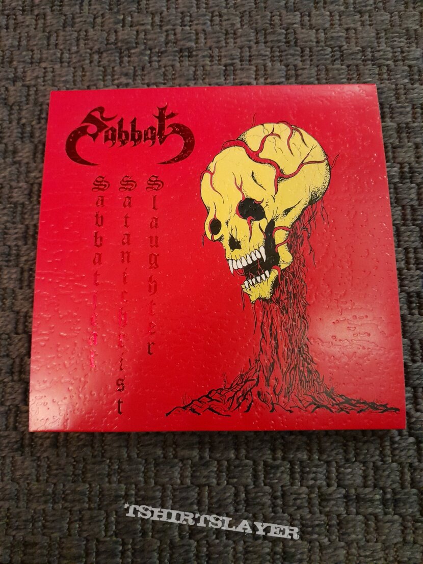 Sabbat Sabbatical Satanichrist Slaughter 3 x 6&quot; Box (Special &amp; Band Version)