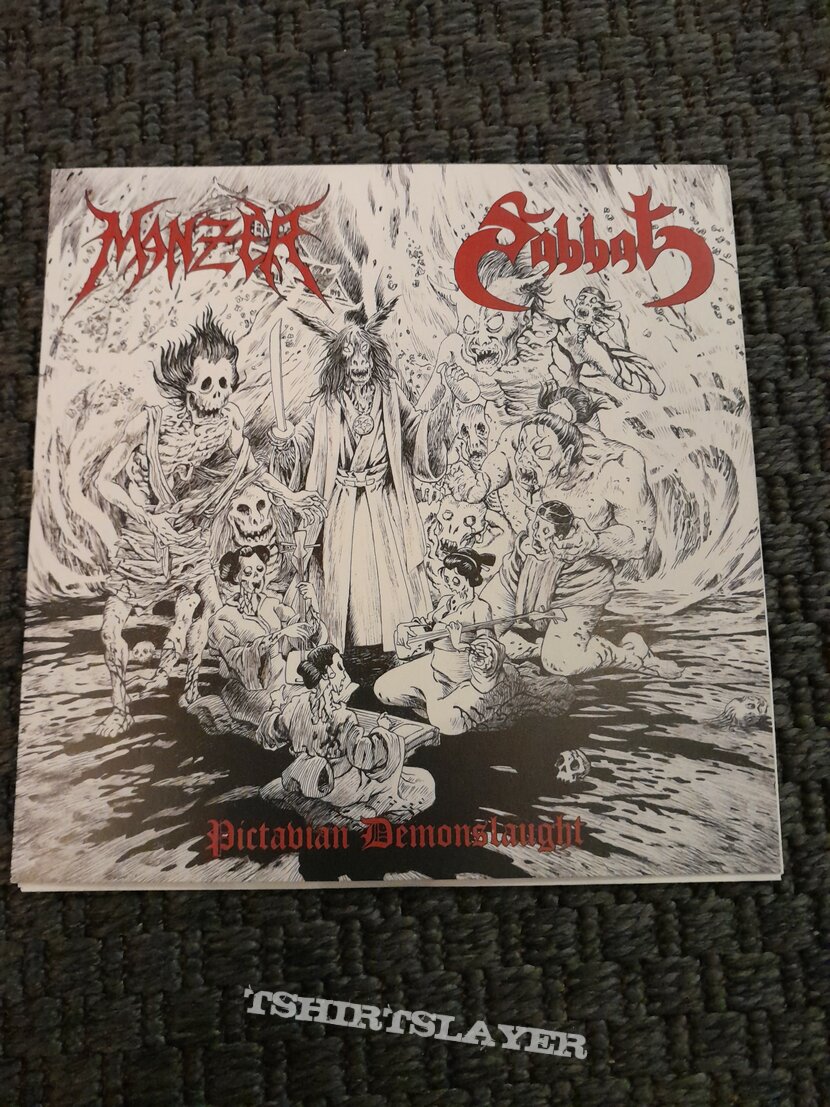 Sabbat / Manzer Pictavian Demonslaught 7&quot; EP