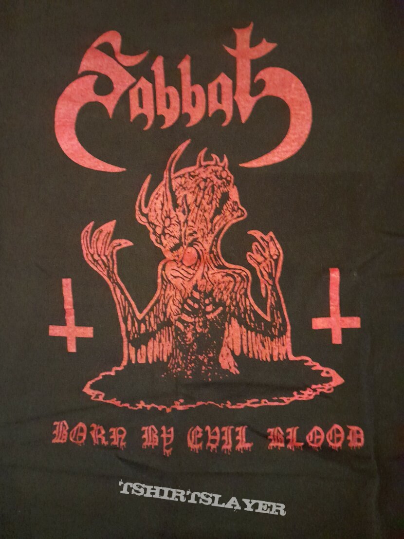 Sabbat Born By Evil Blood Shirt