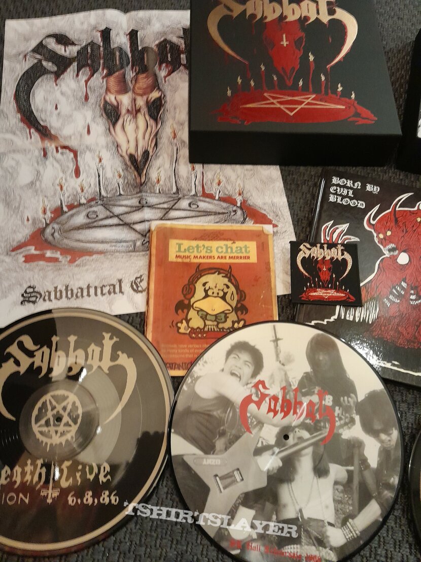 Sabbat Sabbatical Earlyearslaught VlI Die Hard 10 LP Box 