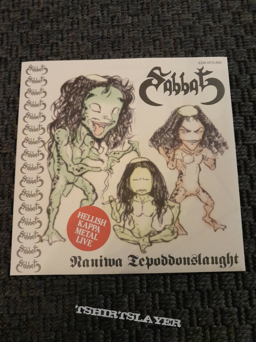 Sabbat Naniwa Tepoddonslaught 7&quot; EP