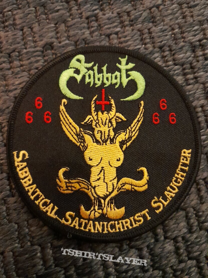 Sabbat Sabbatical Satanichrist Slaughter 3 x 6&quot; Box (Special &amp; Band Version)
