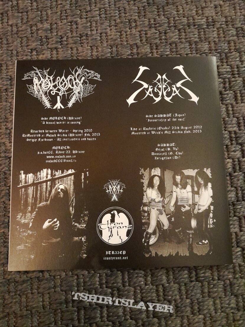 Sabbat / Moloch In Search Of Truth 7&quot; EP