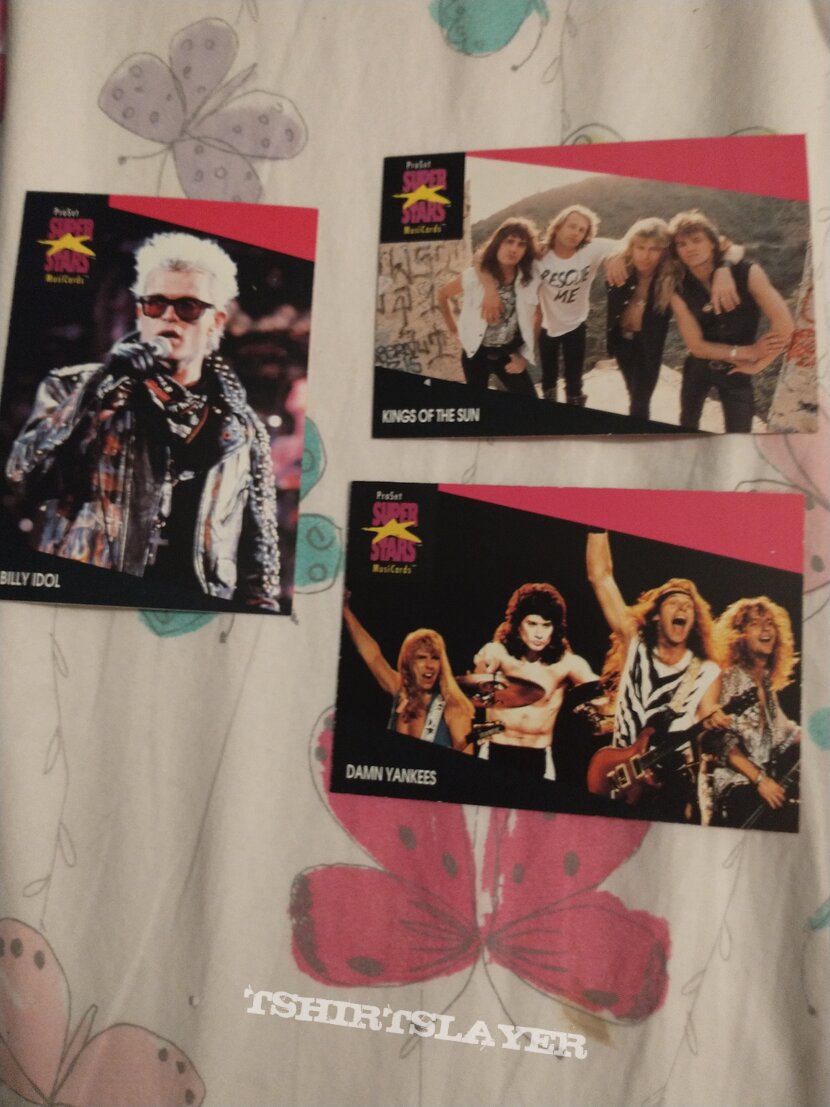 Billy Idol Musician trading cards 