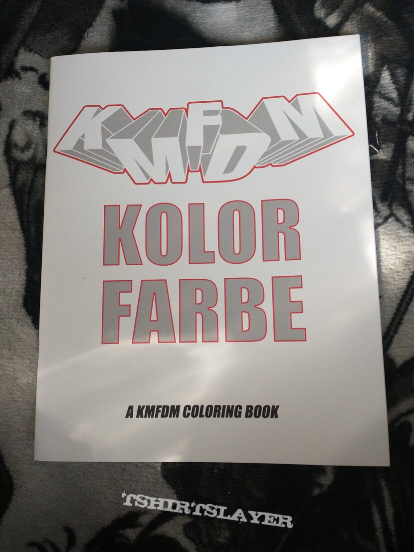 The official kmfdm coluring book 