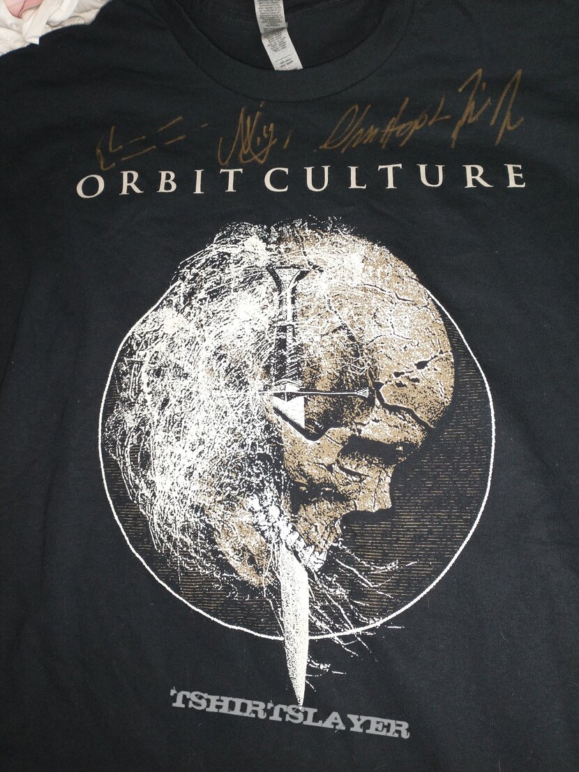 Orbit culture signed tshirts 