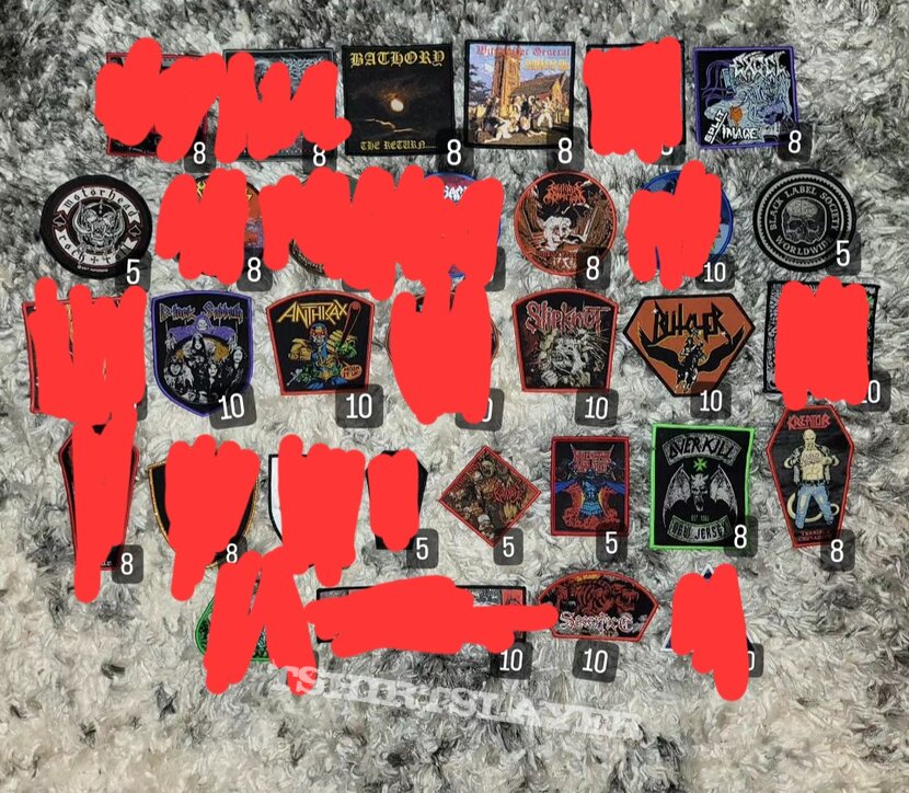 Voivod Patches up for grabs