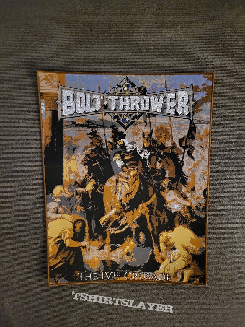 Bolt thrower backpatch 