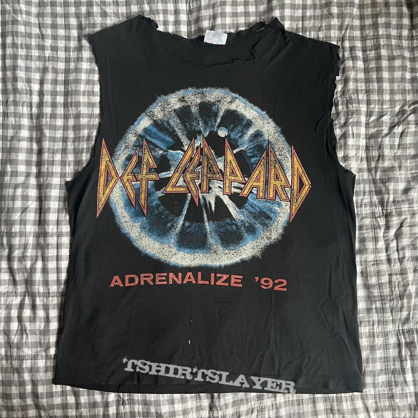 Def Leppard 1992 Adrenalize Promo Shirt