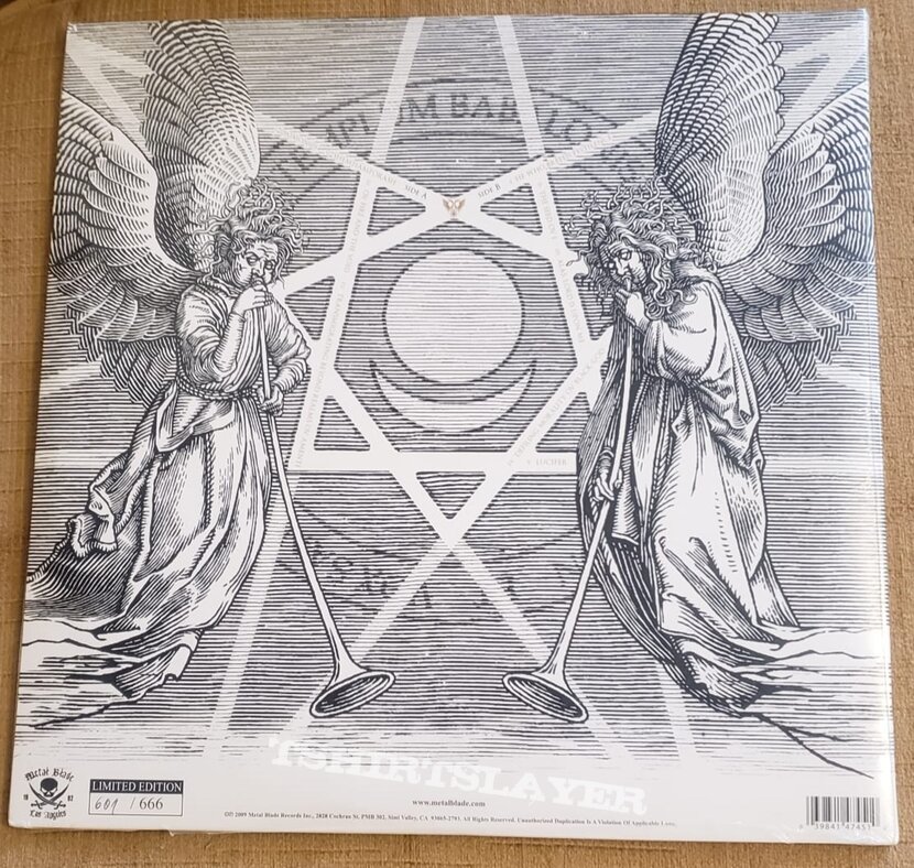 Behemoth Evangelion LP numbered 601 of 666