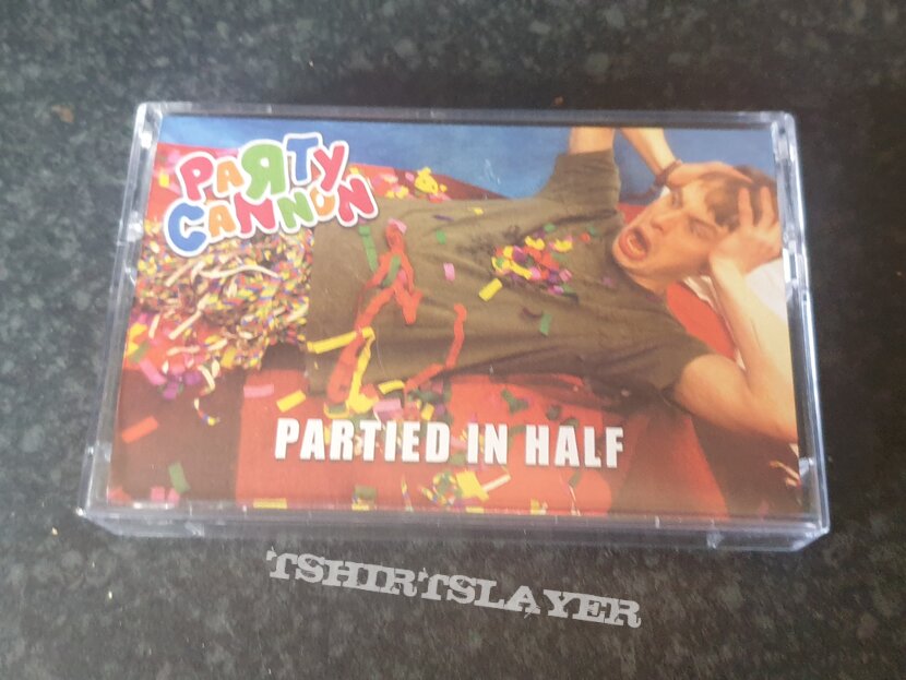 Signed Party Cannon Partied In Half Cassette + Beach Ball Inflatable