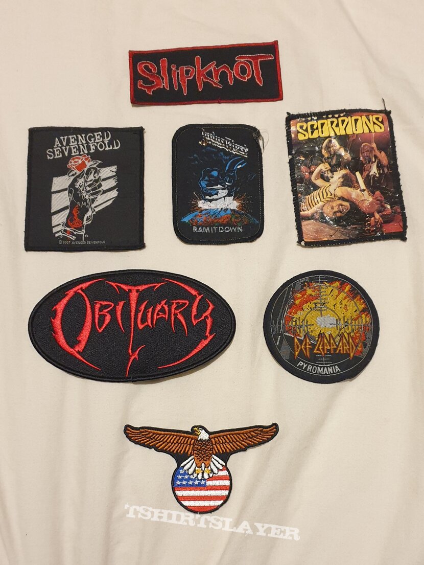 Obituary Random Band Patches for you
