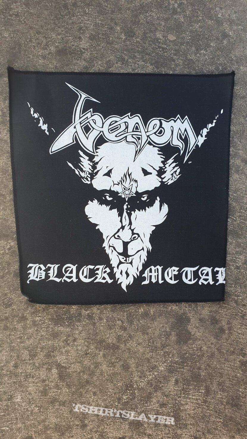 Venom Black Metal backpatch