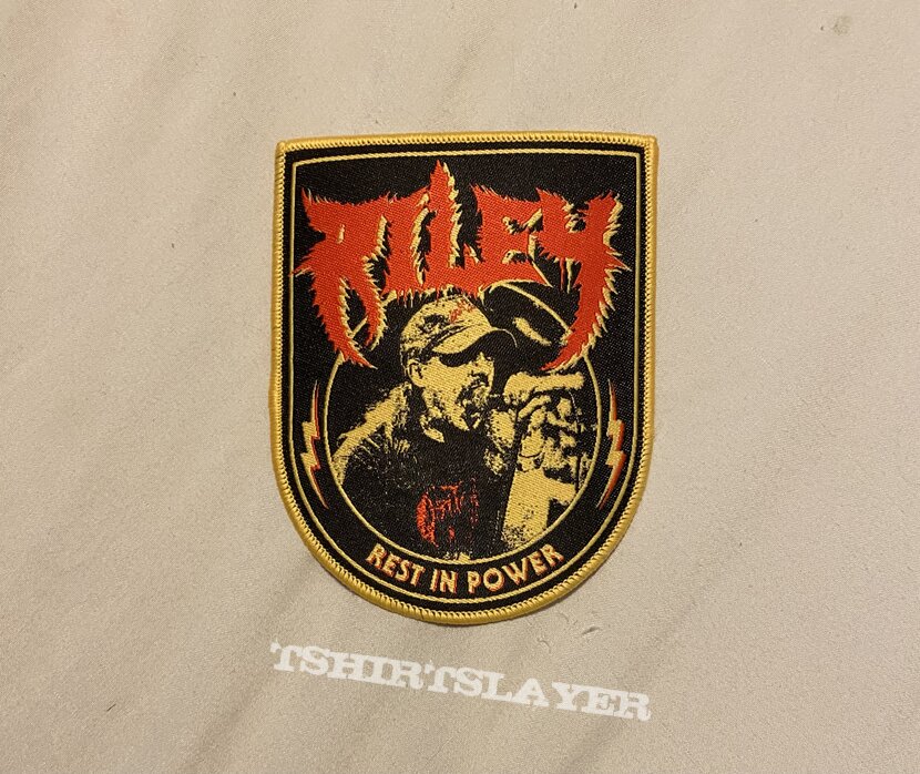 Power Trip Riley Gale tribute patch