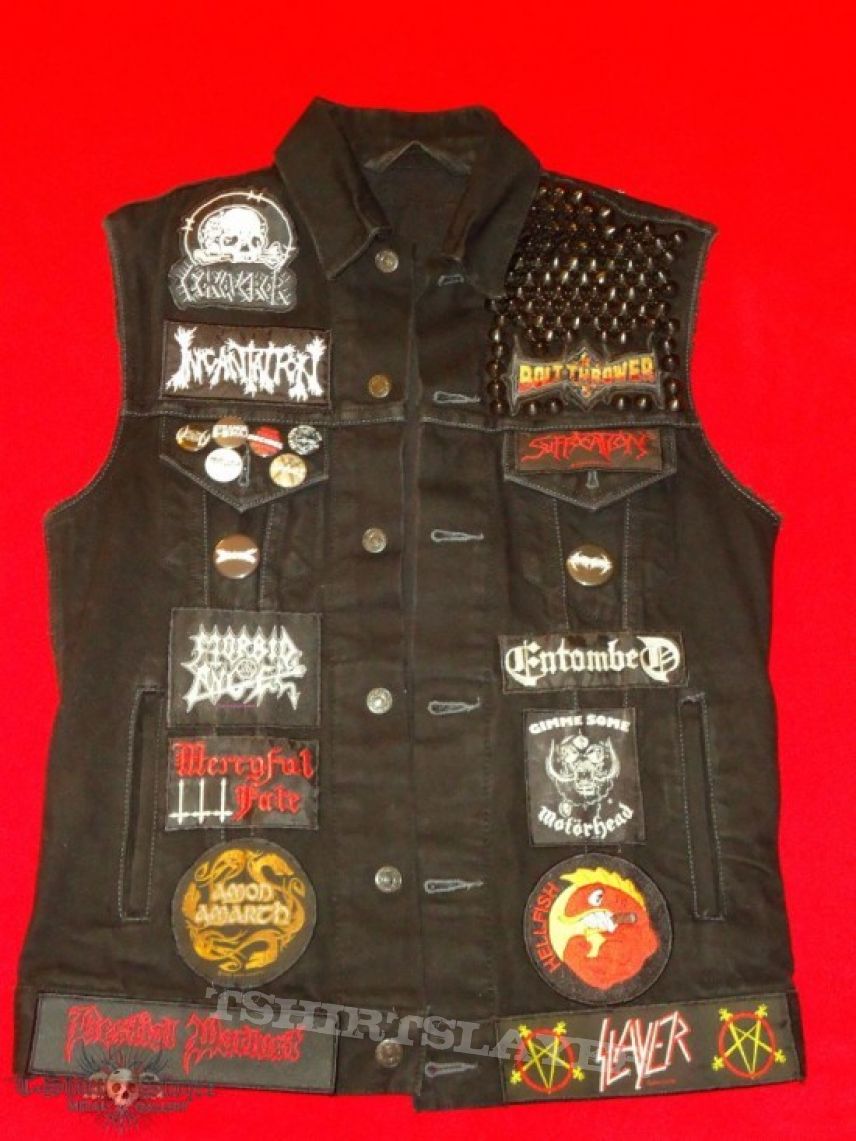 Slayer NecromanticalJames&#039; Metal Vest MMXII