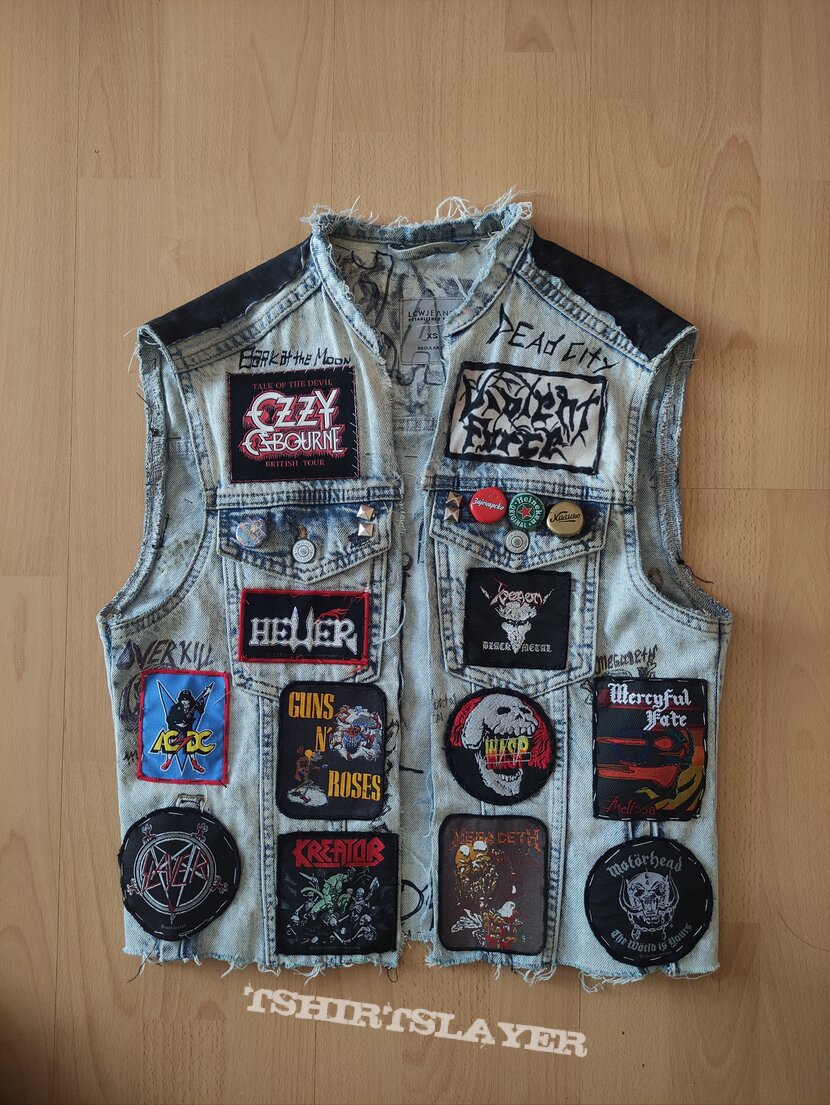 Ozzy Osbourne Vest progress | TShirtSlayer TShirt and BattleJacket Gallery