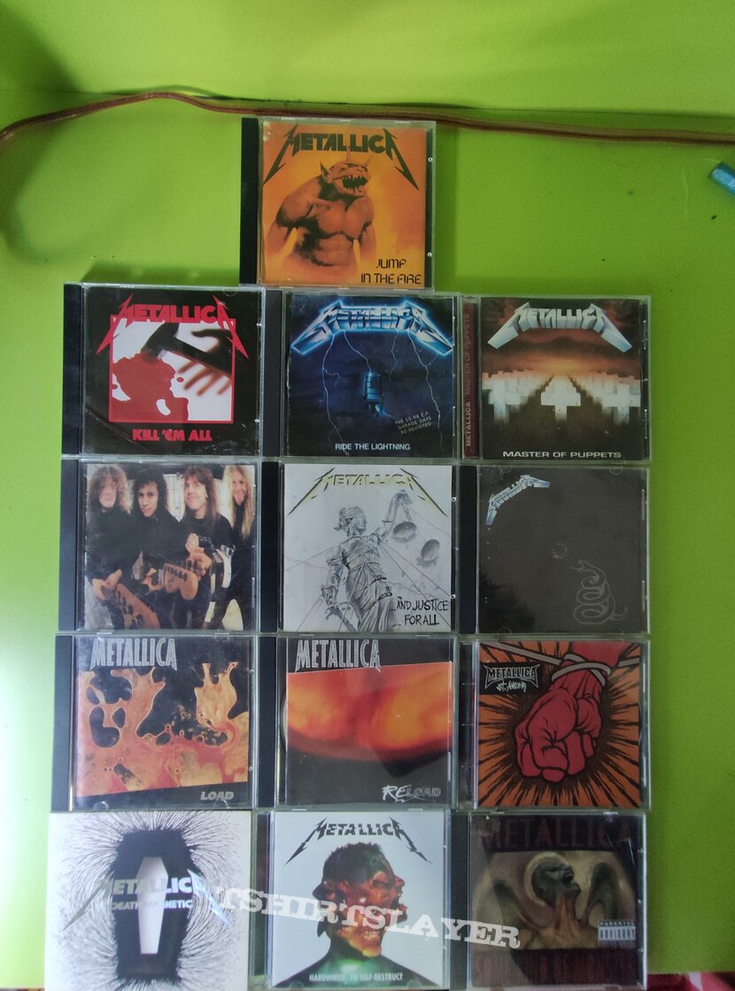 Metallica CD collection