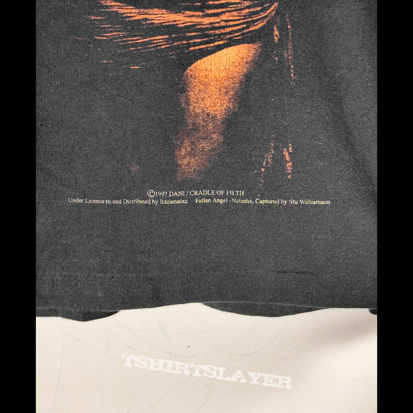 1997 Cradle of Filth long sleeves t-shirt « Martyred for a 1997 Cradle of Filth long sleeves t-shirt « Martyred for a