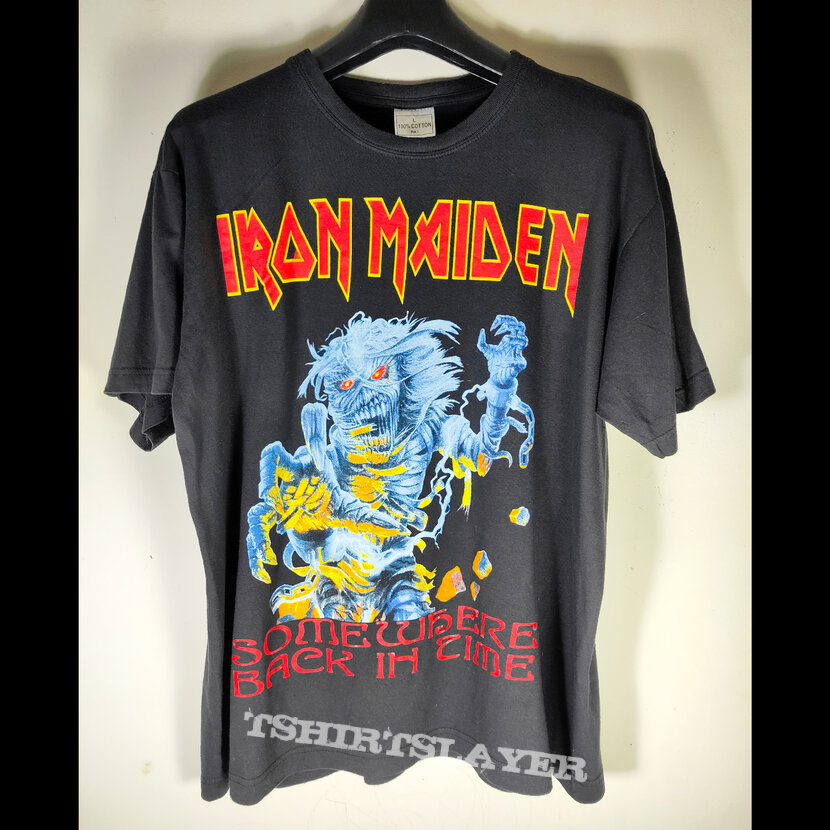 2007 Iron Maiden t-shirt « Somewhere back in time »
