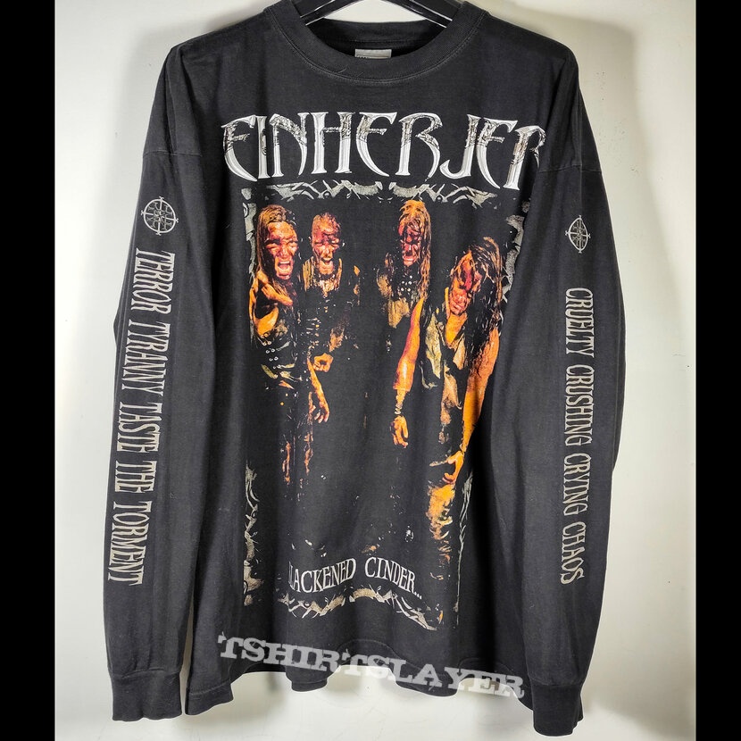 2000 Einherjer long sleeves t-shirt « Blackened Cinder »