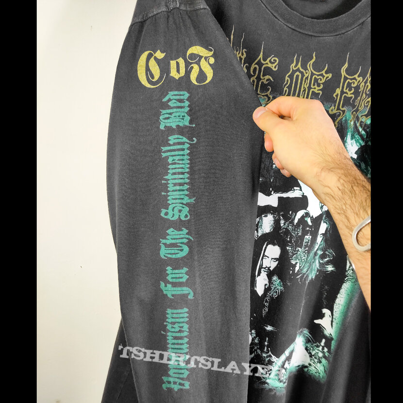 1996 Cradle of Filth long sleeves t-shirt « Funeral in Carpathia »