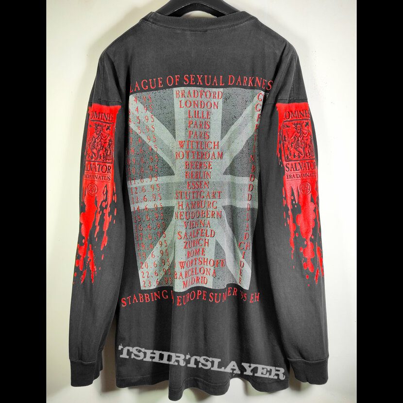 1995 Cradle of Filth long sleeves t-shirt « Vestal Masturbation »