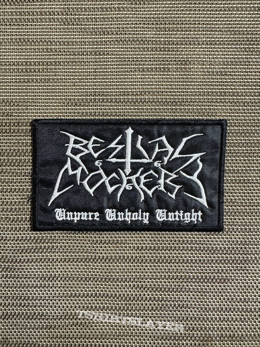 Bestial Mockery - Unpure Unholy Untight Patch