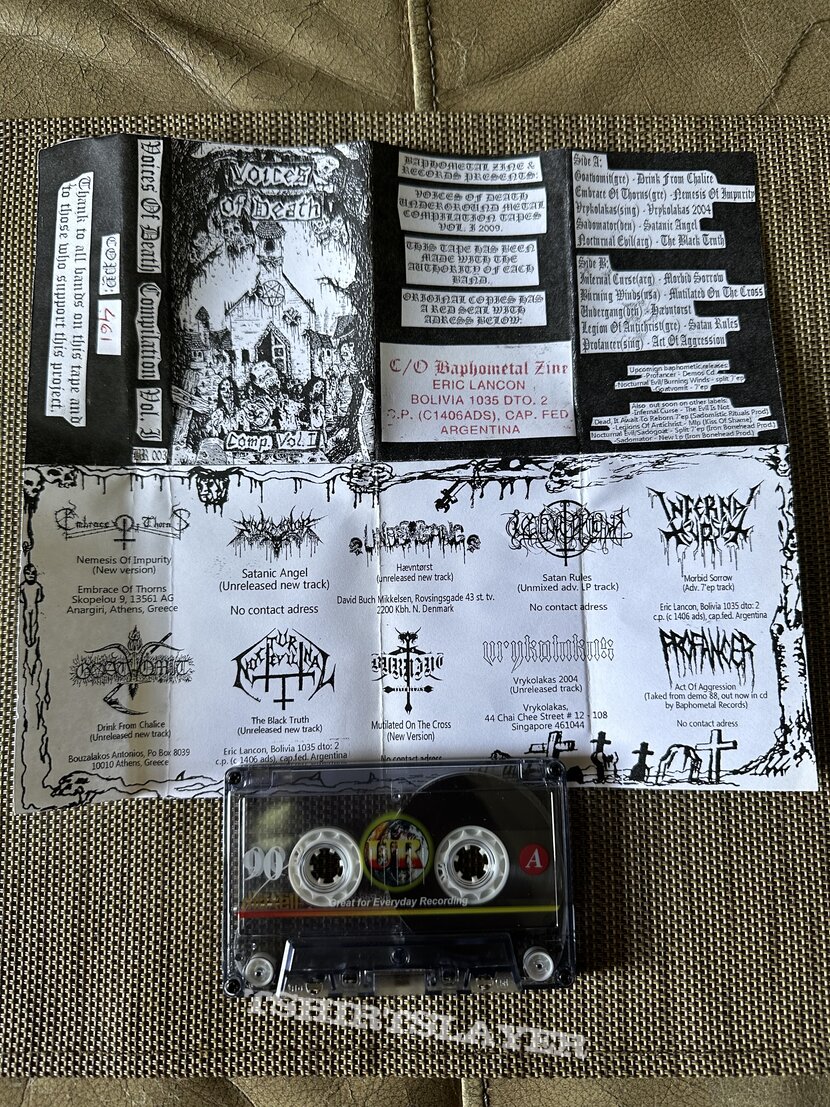 Voices Of Death Tape