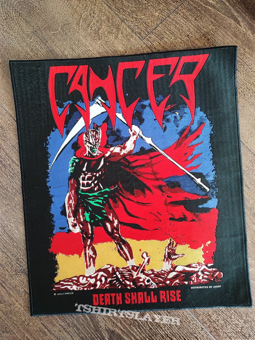 Cancer Death shall rise backpatch