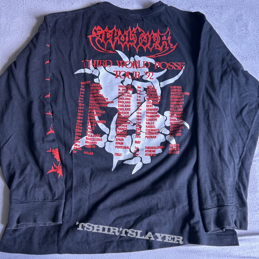 Sepultura - Third World Posse Tour Longsleeve 1992 L Sepultura - Third World Posse Tour Longsleeve 1992 L