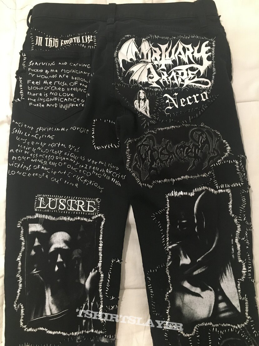 Mortuary Drape my patch pants